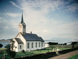Typische Dorfkirche, ca. 1796